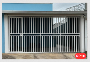 Real Portões Automáticos - Diadema - RP10 – Portão Basculante em Aço Tubular Galvanizado